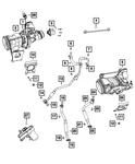 Genuine Mopar Turbocharger Actuator Rear 68358317AB New. Price: $169.65.
