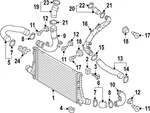 Genuine Volkswagen Front Hose 3QF-145-833-A New. Price: $61.95.