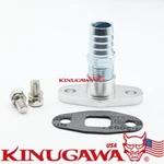 Billet Aluminum Oil Drain Flange W/ Straight 3/4" Barb Garrett T4 T04B T04E New. Price: $13.90.
