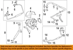 Buick Gm Oem 13-16 Verano Turbocharger Turbo-cooling Pipe Bolt 11561875 New. Price: $18.93.