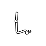 Genuine Mercedes-benz Oe Bleed Line 177-203-33-00 New. Price: $90.75.
