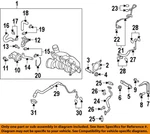 Audi Oem 09-18 A3 Quattro Cooling Hoses Lines-return 06J121492C New. Price: $146.99.