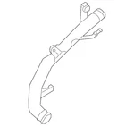 Genuine Audi Air Pipe 5Q0-145-840 New. Price: $198.71.