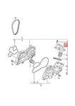 Audi Vw Skoda A3 S3 Sportback Lim. Quattro. Coolant Pipe 04E121497Q No Duties New. Price: $111.40.