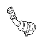 Genuine Mercedes-benz Oe Exhaust Gas Line 276-140-96-13 New. Price: $1558.57.