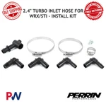 Perrin Turbo Inlet Hose 2.4" For 02-07 Wrx 04-21 Sti Install Kit #S-PSP-INT-401 New. Price: $52.45.