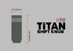 Phase Titan Edition Aluminum Knob M12 X 1.25 Shifter Thread New. Price: $40.00.