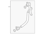 Genuine Volkswagen Turbocharger Coolant Line 06K-121-497-AS New. Price: $46.50.