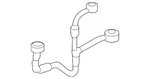Genuine Nissan Turbocharger Oil Line 15192-EZ40A New. Price: $226.26.