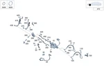 Genuine Mercedes-benz High-pressure Line 232-320-51-06 New. Price: $132.50.