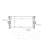 Tyc 18090 Intercooler New. Price: $599.94.