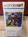 Wonderart Spinrite Latch Hook Kit New Complete Monkey Theme Pillow Top. Price: $24.98.