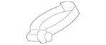 Genuine Volkswagen Hose Clamp N-106-197-01 New. Price: $11.89.