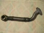 Porsche 944 Turbo Oil Pipe Return Line From Charger To Pan 95110710800 Used. Price: $200.00.