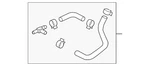 Genuine Subaru Air Hose 22684AA190 New. Price: $19.08.