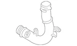 Genuine Volkswagen Air Pipe 3QF-145-770-A New. Price: $139.69.