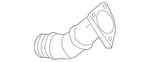 Genuine Audi Inter-cooler Pipe 4M0-145-762-J New. Price: $75.33.