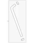 Genuine Subaru Coolant Hose 14472AA400 New. Price: $19.08.