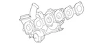 Genuine Mercedes-benz Exhaust Gas Turbocharger 275-090-25-80 New. Price: $7276.08.