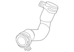 Genuine Mercedes-benz Coolant Line 260-200-48-00 New. Price: $31.80.