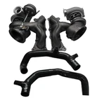 Viv TD04-17T Billet Twin TURBOCHARGER+2" Inlet Pipes For 335I Lhd 3.0L N54 New. Price: $983.25.