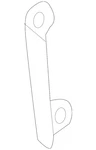 Genuine Nissan Inter-cooler Pipe Bracket 14467-1KC0B New. Price: $57.90.