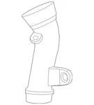Genuine Nissan Inter-cooler Pipe 14460-6SY0D New. Price: $71.46.