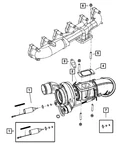 Genuine Mopar Stud Mounting 5140306AA New. Price: $25.21.
