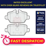 Brake Pads Set Fits Bmw 316D E90 2.0D Rear 09 To 11 N47D20C 34121288889 Quality New. Price: $34.33.