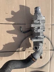 2006 Hino 268 J08E Engine Thermostat Housing Water Outlet 163011859B Used. Price: $199.00.