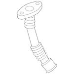 Genuine Volkswagen Oil Tube 059-145-736-D New. Price: $182.39.