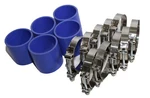 Blue Emusa 5SET Straight 2.75"ID Silicone Hose Turbo/intake 4PLY W/ss Clamp New. Price: $33.63.