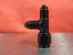 Fragola Black Aluminum 4AN Tee Female Swivel On The Run 498302-BL New. Price: $37.82.