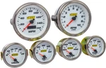Jegs 41393 6-GAUGE Set Electrical White Analog Face Black Numbers Red Pointer New. Price: $502.99.