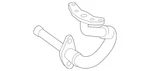 Genuine Mercedes-benz Oil Return Tube 278-090-21-00 New. Price: $42.25.