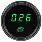 Jegs 41447 2-1/16" Green Led Transmission Temp Gauge New. Price: $45.74.
