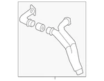 Genuine Audi Inter-cooler Pipe 06M-145-673-CT New. Price: $682.51.