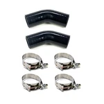 S1D 2X 4" Silicone Coupler 45 Degree Turbo Pipe With 4X T-bolt Clamps New. Price: $58.99.