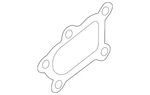 Genuine Mazda Gasket L380-13-490B New. Price: $60.52.