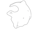 Genuine Nissan Heat Shield 14450-BV80A New. Price: $106.83.