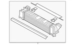 Genuine Bmw Inter-cooler 17-51-7-618-809 New. Price: $446.02.