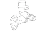 Genuine Honda Outlet Pipe 17291-64A-A00 New. Price: $46.00.