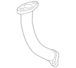 Genuine Bmw Oil Outlet Tube 11427617535 New. Price: $74.49.