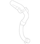Genuine Mercedes-benz Hose Line 205-830-90-05 New. Price: $39.60.