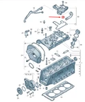 New Vw Transporter Vi T6 Vent Hose 06H103223D 06H-103-223-D. Price: $70.30.