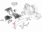Mercedes-benz Convertible A207 Engine Intercooler Line A6420908537 Neu. Price: $115.77.