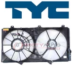 Tyc Dual Radiator & Condenser Fan Assembly For 2011 Toyota Camry 3.5L V6 Ab New. Price: $180.97.