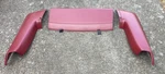 1986- 1994 Saab 900 Boot / Tonneau Cover, Burgundy Red: Read Description! Used. Price: $300.00.