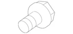 Genuine Ford Heat Shield Bolt W713535S900 New. Price: $10.06.
