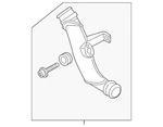 Genuine Volkswagen Inter-cooler Pipe 5C0-145-770-C New. Price: $88.79.